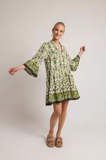 Mini paisley dress DR690